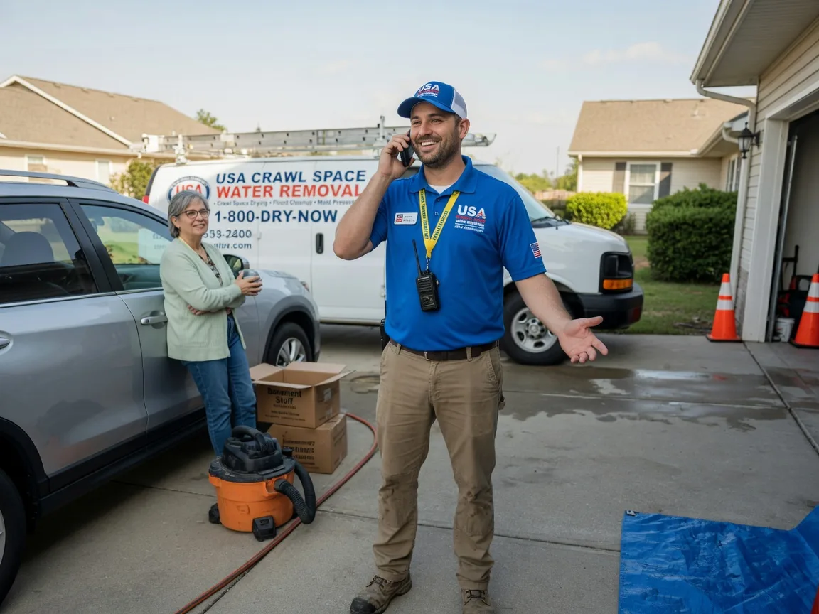 Crawl Space Water Removal Bergman, AR FAQs